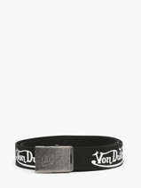 Verstelbare Riem Nylon Von dutch Zwart belt NYLON